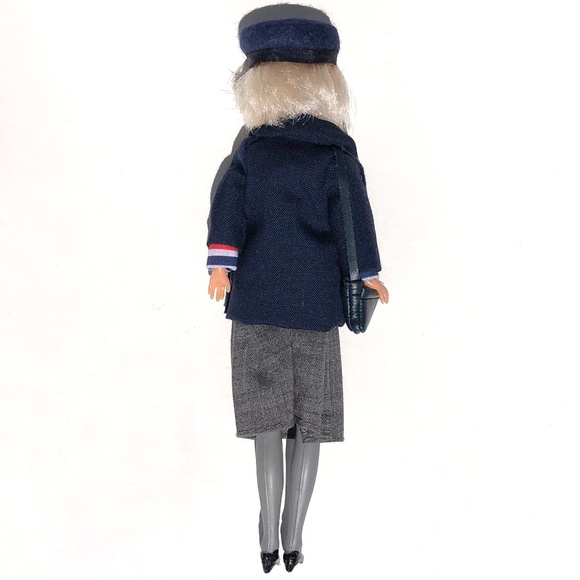 British Airways Air Stewardess Doll by Rexard Vintage Boxed Collectable Uniform - Picture 6 of 16